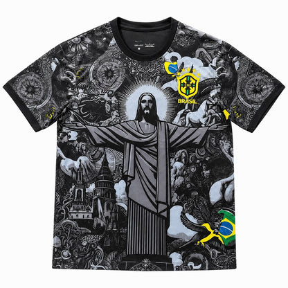 Brasilien Tröja Design Grå