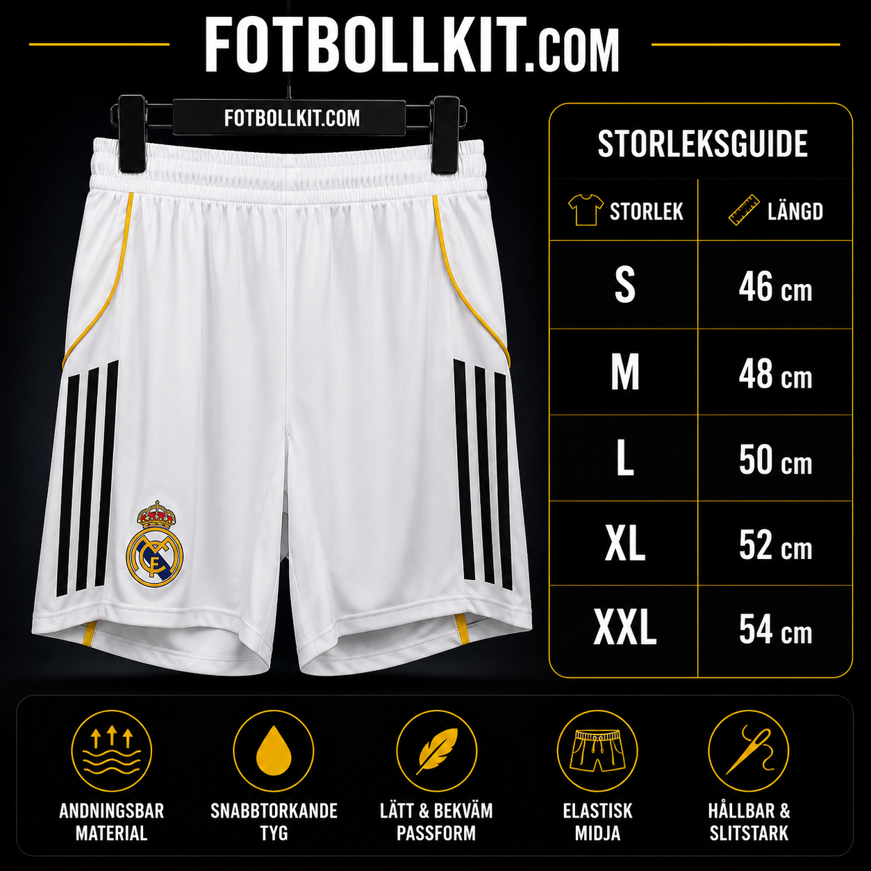 Real Madrid Shorts 25/26