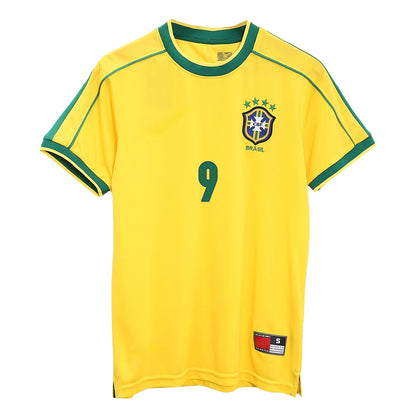 Brasilien Retro Ronaldo Tröja 98