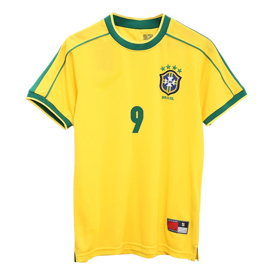 Brasilien Retro Ronaldo Tröja 98