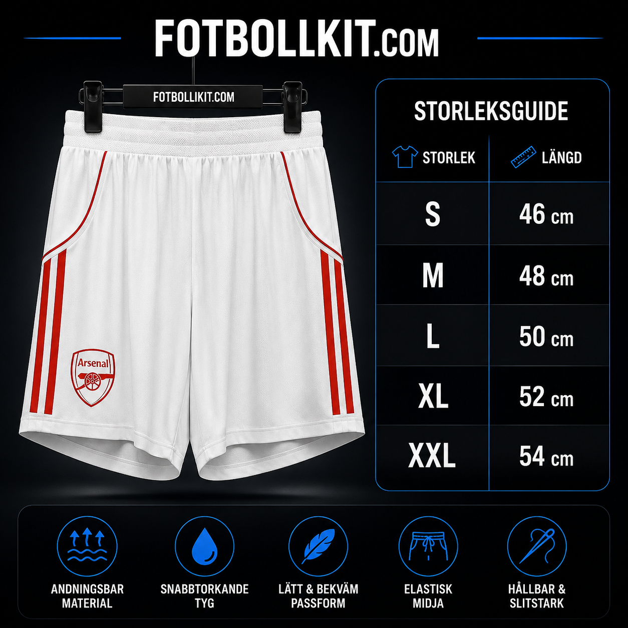 Arsenal Shorts 25/26