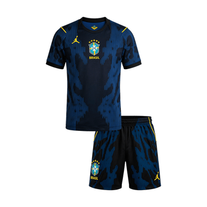 Kids Brasilien Tröja Bortaställ 2026