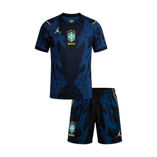 Kids Brasilien Tröja Bortaställ 2026