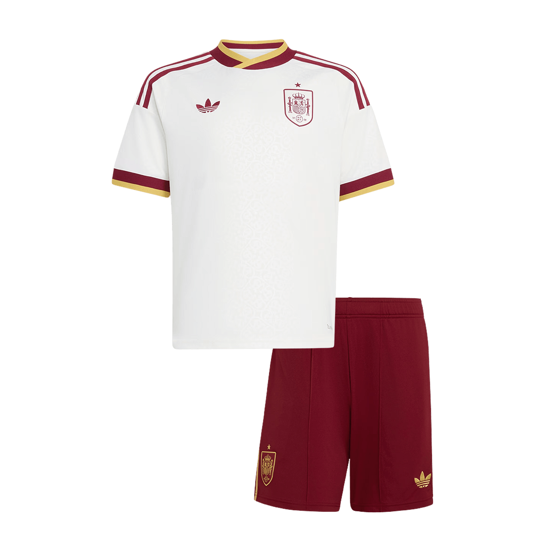 Kids Spanien Tröja Bortaställ 2026
