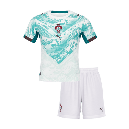 Kids Portugal Tröja Bortaställ 2026